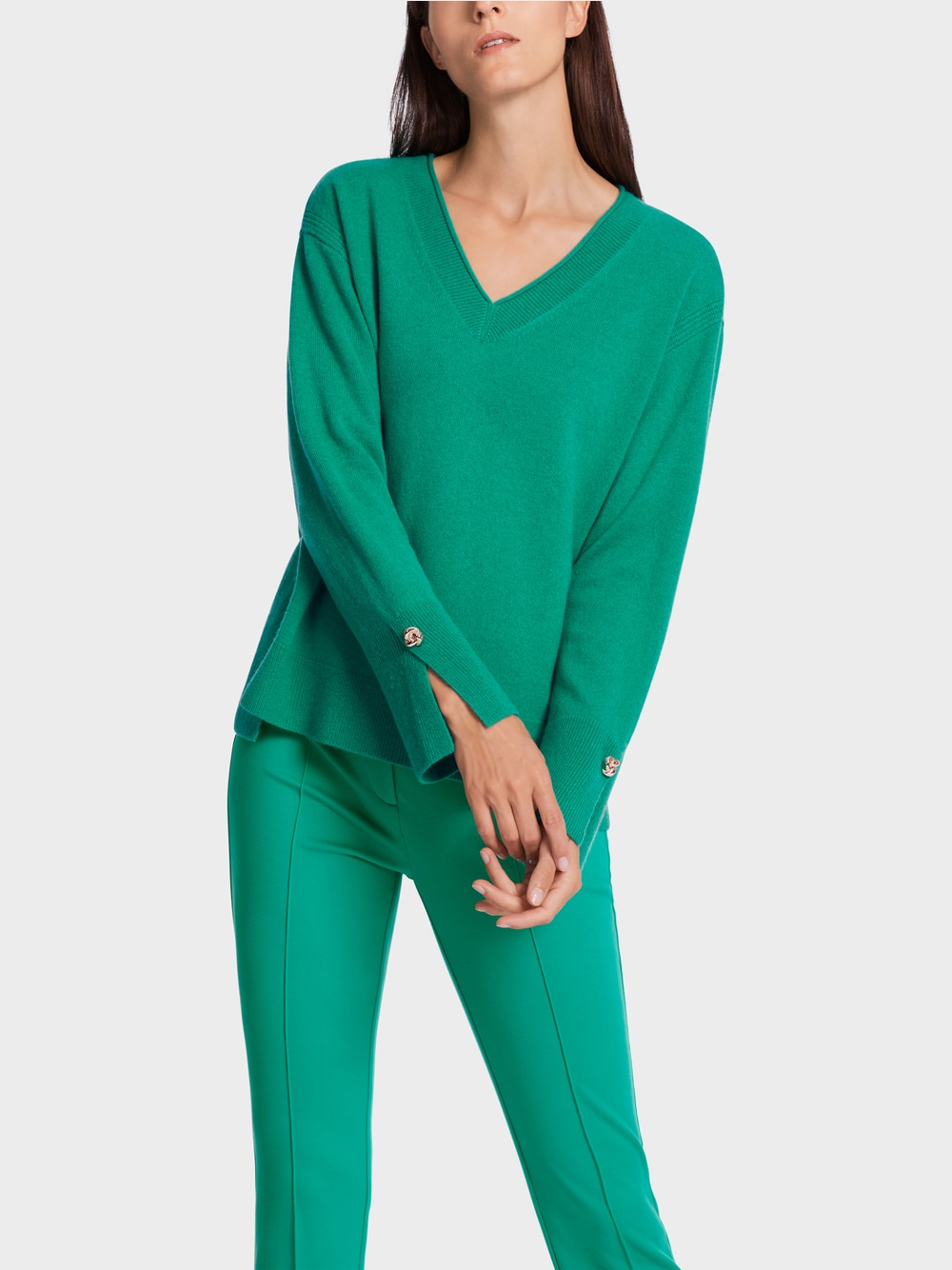 V-Neck-Pulli 