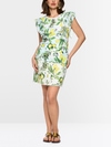 Feminine shirt with lemon print