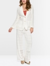Summer blazer made of linen and viscose