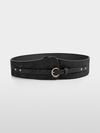 Ceinture taille en cuir