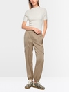 RHODOS relaxed fit fabric pants