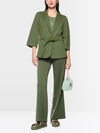 Blazer in scuba jersey