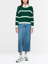 ‘Knitted in Germany’ striped jumper