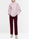 ‘Rethink Together’ striped blouse