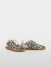 Sneakers with animal print