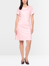 Stretch viscose mini dress