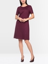 Stretch viscose mini dress