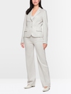 Fitted stretch blazer with lapels