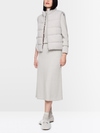 ‘Knitted in Germany’ bouclé waistcoat