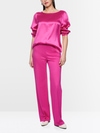 Silk blouse with 3/4 sleeves