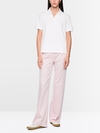 Stretch cotton polo shirt