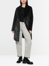 Manteau luxueux en fausse fourrure