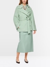 Short wool coat