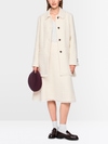Bouclé jacket with fringing