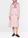 ‘Knitted in Germany’ fitted blazer