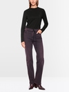 Fitted shirt with lurex
