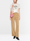 Cotton shirt with horse motif