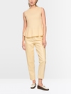 Cashmere top with peplum