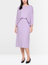 “Knitted in Germany” calf-length skirt