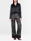 WINDER all-over print wide fit trousers