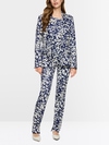 Pantalon en tissu SYDNEY à imprimé