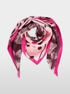 Printed silk shawl