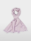 Scarf in a blend of silk and new wool