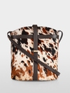 Extravagant bucket bag