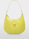 Leather hobo bag