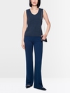 ‘Knitted in Germany’ top with lurex