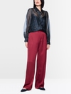 WEDI wide-cut pleated trousers
