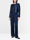 WEDI wide-cut pleated trousers