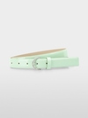 Narrow leather hip belt