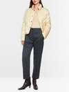 WELS wide fit pleated trousers