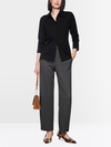 RENTON relaxed fit fabric trousers
