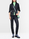 Blazer en jersey imprimé