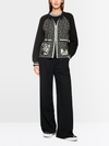 ‘Knitted in Germany’ zip cardigan