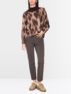 ‘Knitted in Germany’ leo print jumper
