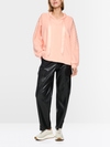 Oversized sweatshirt with hotfix stones