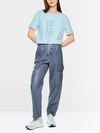 Cotton shirt with print