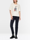 T-shirt imprimé d'un motif artistique