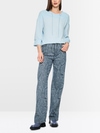 Loose-fit blouse shirt