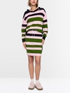 ‘Knitted in Germany’ striped skirt