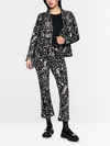 FREDERICA pull-on trousers with print