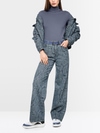 WIGAN jeans with animal print