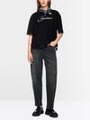 RUMA jeans with leopard print