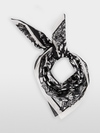 Square printed scarf
