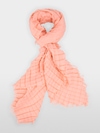 Écharpe à motif gaufré