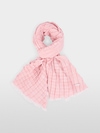 Scarf with textured pattern