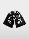 Oversized faux fur scarf
